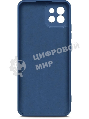 Чехол (клип-кейс) BoraSCO Microfiber Case для Samsung Galaxy A03 синий