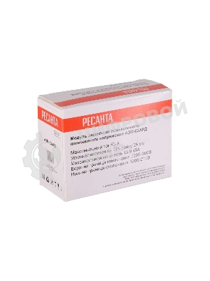 Блок защиты по напряжению Ресанта АЗМ-63АРД регулируемый (с дисплеем)