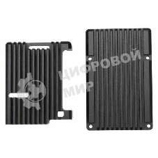 Корпус ACD черный Metal Aluminum Case for Raspberry Pi 4B