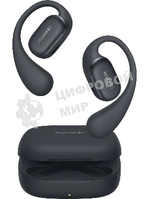 Наушники TWS Huawei FreeArc (Moose-T00) черный, открытые (накладные с дужкой), Bluetooth, до 7 ч