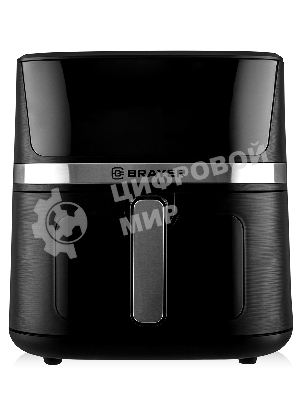 Аэрогриль Brayer 2038BR черный, 1600 Вт, 7 л, сенсор, 12 программ