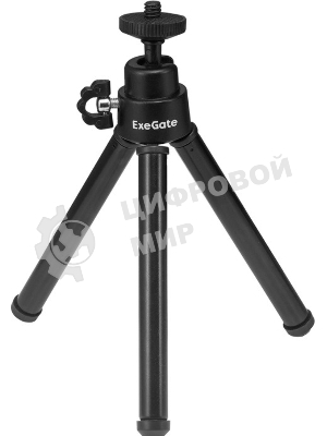 Веб-камера ExeGate Stream C940 Wide 2K 2560x1440, 30 кадр/с, USB Type-A, микрофон (шумоподавление), универсальное крепление, штатив в комплекте