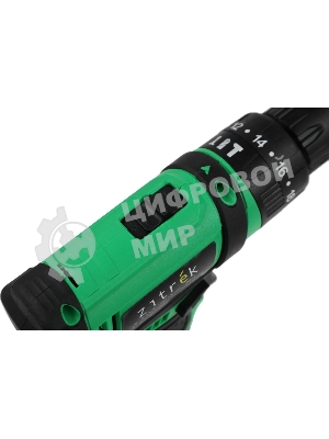 Дрель-шуруповерт Zitrek Crusher 063-4054, 12 В, 1,4 Ач, 30 Нм, щеточный, ударный