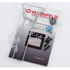 Шкаф духовой газовый Maunfeld EOGC604S, встраиваемый