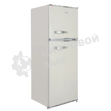 Холодильник Ascoli ARDFRY120 бежевый двухкамерный 84/36л морозилка сверху