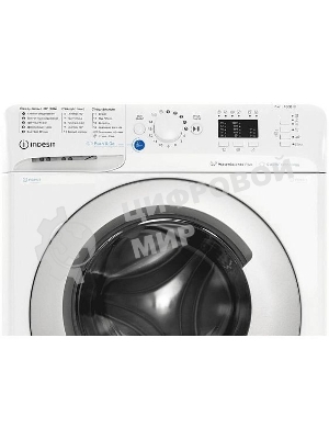 Стиральная машина Indesit BWSA 7109 WSV белый, загрузка фронтальная 7 кг, 1000 об/мин, класс: A