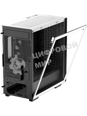 Компьютерный корпус Deepcool CH370 белый без БП mATX 1x120мм 1xUSB 2.0 1xUSB 3.0 audio bott PSU
