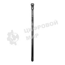 Хомут кабельный DKC 25350SR 7.6х200 полиамид многоразовый черный (уп. 100 шт)