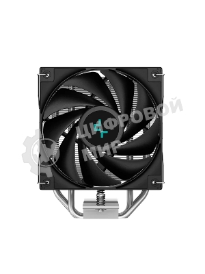 Кулер для процессора DEEPCOOL AG400 черный, 120 мм, алюминий/медь, 2000 об/мин, 31.6 дБ, 4 pin, 220 Вт, 150 мм