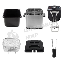 Фритюрница Sakura SA-7676 800Вт, съемная чаша 1,5 л