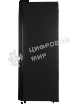 Холодильник Hitachi R-WB820VUC2 GBK черный трехкамерный 378/196л морозилка снизу, No Frost, Side by Side