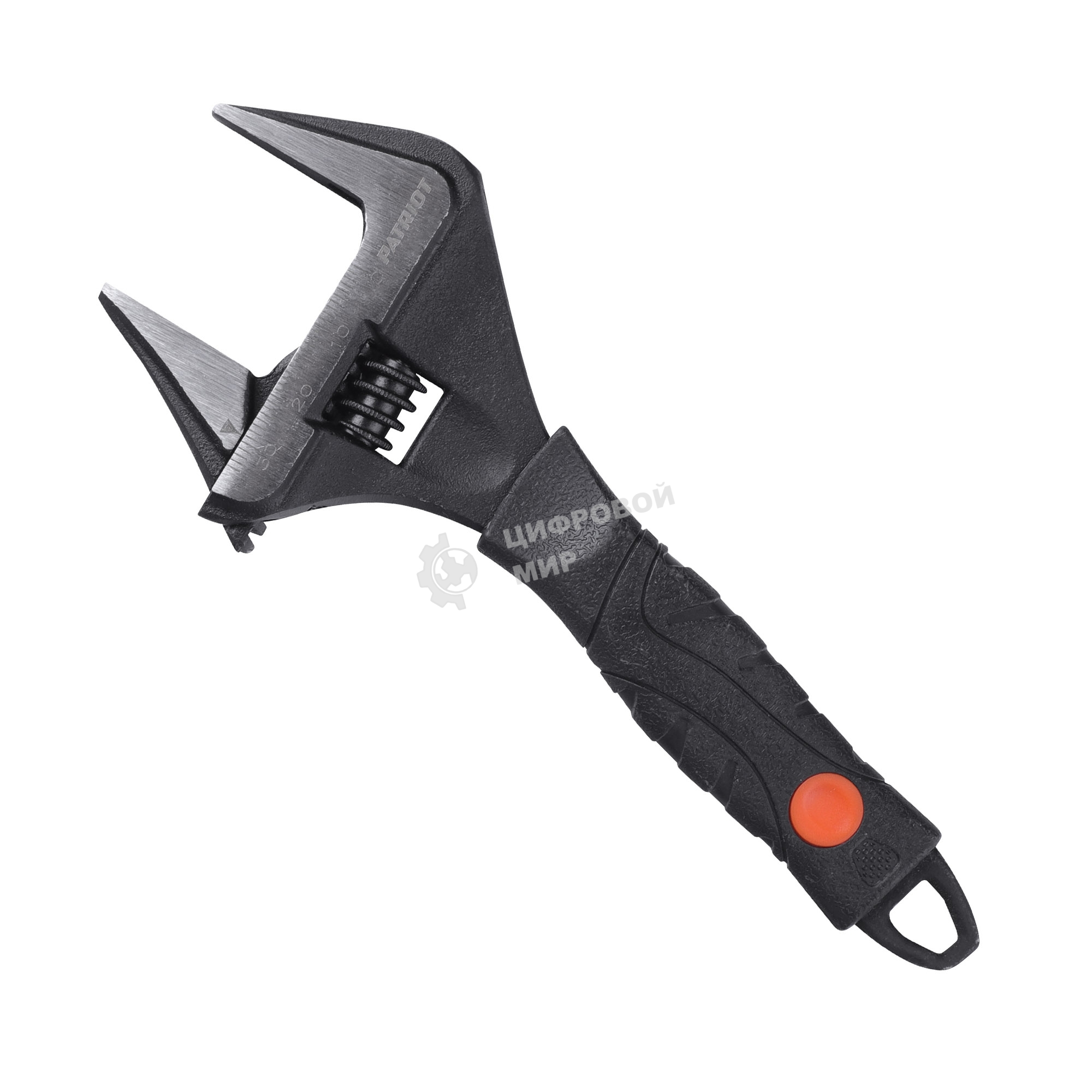 Ключ разводной Patriot TAW 165, Cr-V, тонкие губки, фосфатирование, 165 мм, зев 34 мм