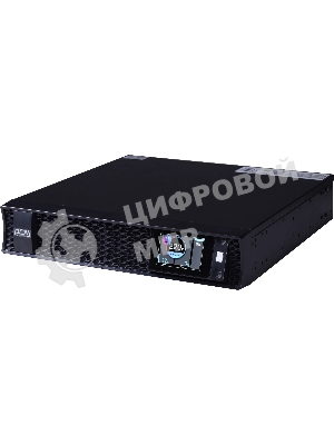 Источник бесперебойного питания Powercom Next, On-Line, 3000VA/3000W, Rack/Tower, 8*IEC320-C13 + 2*C19, LCD, Serial+USB, SmartSlot, подкл. доп. Батарей (2027233)