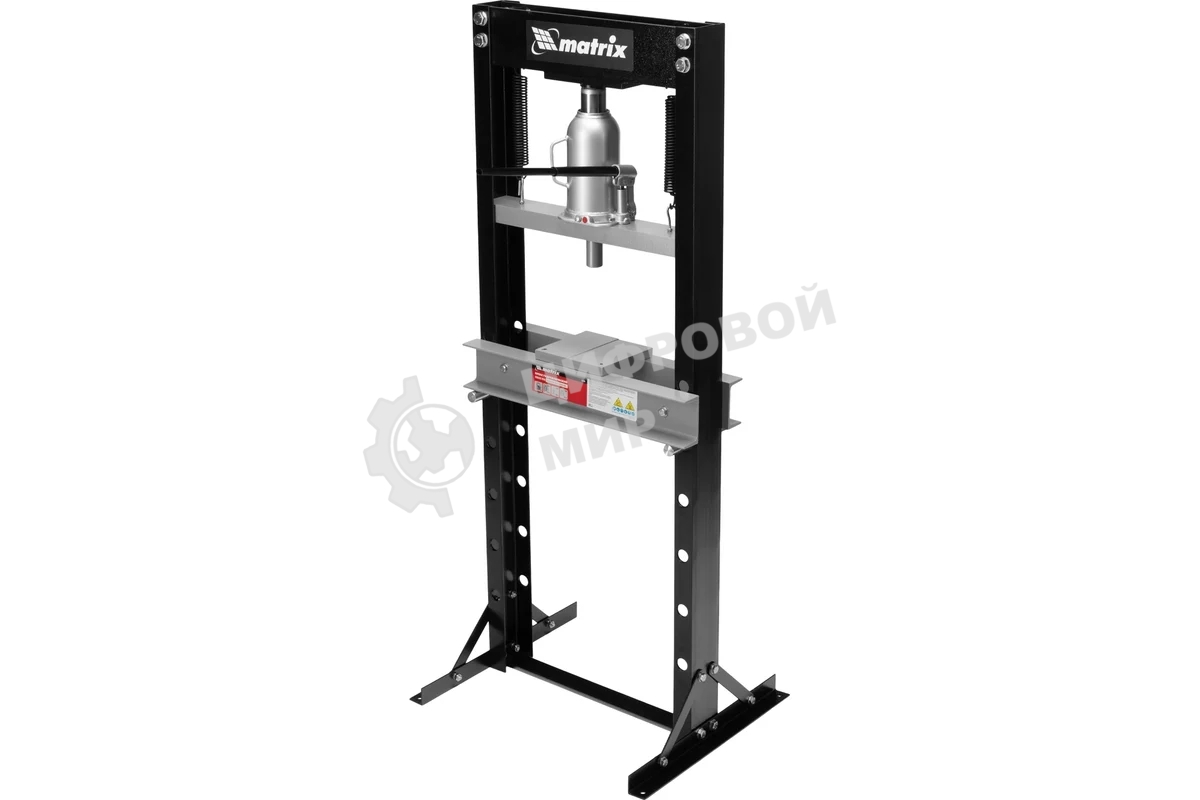 Пресс гидравлический Matrix 20 т, 640 х 540х 1500 мм (комплект из 2 частей)