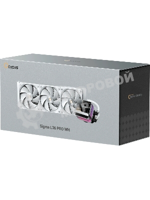 Система жидкостного охлаждения Ocypus Sigma L36 PRO WH IPS Display/ white/ 310W/ All Intel/ AMD AM* / Screws