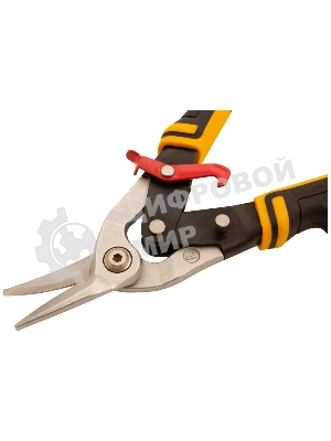 Ножницы по металлу Denzel 270 мм, прямой и левый рез,сталь-СrMo, трехкомп.рук-ки