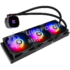 Система жидкостного охлаждения Thermalright Frozen Horizon 360 V2 ARGb Soc-AM5/AM4/1200/1700/1851 черный 4-pin 29.5dB Al Ret (F-HORIZON-360-BL-V2)