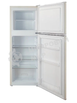 Холодильник Ascoli ARDFRY120 бежевый двухкамерный 84/36л морозилка сверху
