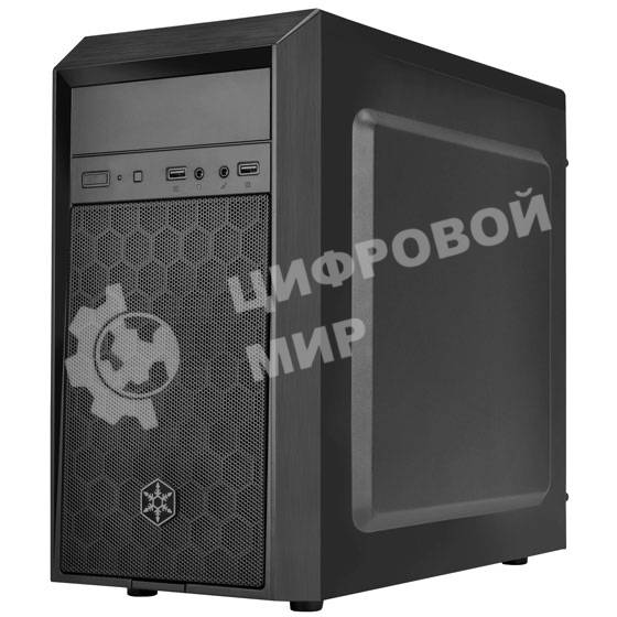 Компьютерный корпус SilverStone SST-PS16B черный (ATX, 2xUSB 3.0, HD Audio)