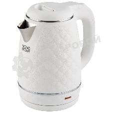 Чайник электрический Homestar HS-1007 1,7 л, 1500 Вт, белый