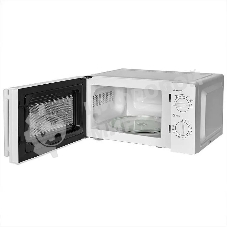 Микроволновая печь Delta DL-86L20 белый, 20 л, 700 Вт, переключатели - поворотный механизм