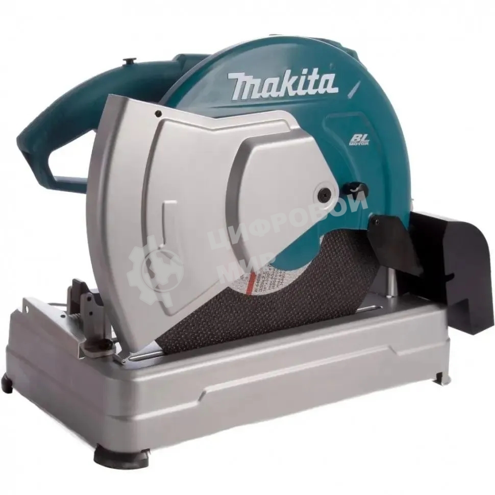 Пила монтажная Makita DLW140Z акк 2х18В Li-Ion б\щ 3800об\м ф355х25.4мм рез:102х194мм БЕЗ акк.иЗУ
