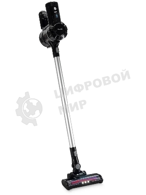 Пылесос вертикальный Vitek Starlight VT-8143 черный/серебристый, питание от аккумулятора, 35 Вт, уборка сухая, пылесборник 0.6 л, работа от АКБ max 30 мин
