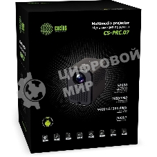 Проектор Cactus CS-PRC.07WT.Full HD-A LCD 9400Lm LS 350Lm ANSI (1920x1080) 2000:1 ресурс лампы:50000часов 1xUSB typeA 1xHDMI 1кг