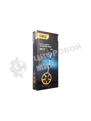 Измерительное колесо с цифровым дисплеем (курвиметр) Deli DL4179 300мм Диаметр 300мм, точность:±0,5%, значение деления:0,1 мм