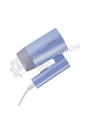 Фен Centek CT-2203 синий, 1600 Вт, компактный, ионизация