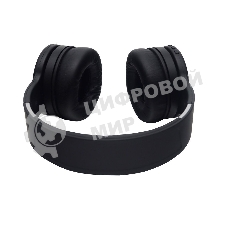 Беспроводные наушники Raskat ANC 1B черный, полноразмерные, Bluetooth + проводной, активное шумоподавление, складная конструкция, до 50 ч