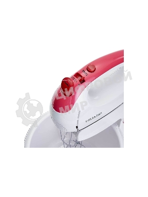Миксер Delta LUX DL-5071C белый/розовым