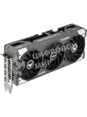 Видеокарта Asus TUF Gaming GeForce RTX 5060 OC, NVIDIA RTX 5060, 8Gb, GDDR7, 128 bit, PCI-E 5.0, HDMIx1, DPx3, HDCP, 2677 MHz