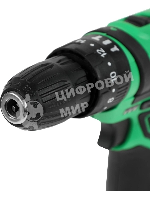 Дрель-шуруповерт Zitrek Crusher 063-4054, 12 В, 1,4 Ач, 30 Нм, щеточный, ударный