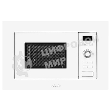 Микроволновая печь встраиваемая MONSHER 201 W 20 л, 800-1250 Вт, гриль, 8 программ, белый