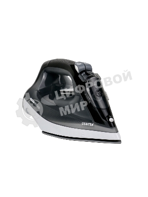 Утюг Centek CT-2307 черный/белый, 2800 Вт, 60 г/мин, 190 г/мин, 300 мл