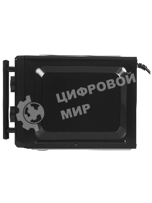 Микроволновая печь Delta DL-85L20 черный, 20 л, 700 Вт, переключатели - поворотный механизм