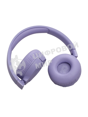 Беспроводные/проводные наушники JBL Tune 670NC фиолетовый, накладные, Bluetooth + проводной, активное шумоподавление