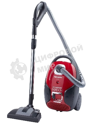 Пылесос Panasonic MC-CJ915R красный, 380 Вт/2100 Вт, уборка сухая, пылесборник мешок 6 л