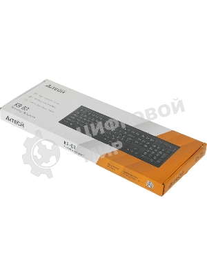 Клавиатура проводная A4Tech KR-83, USB, черный