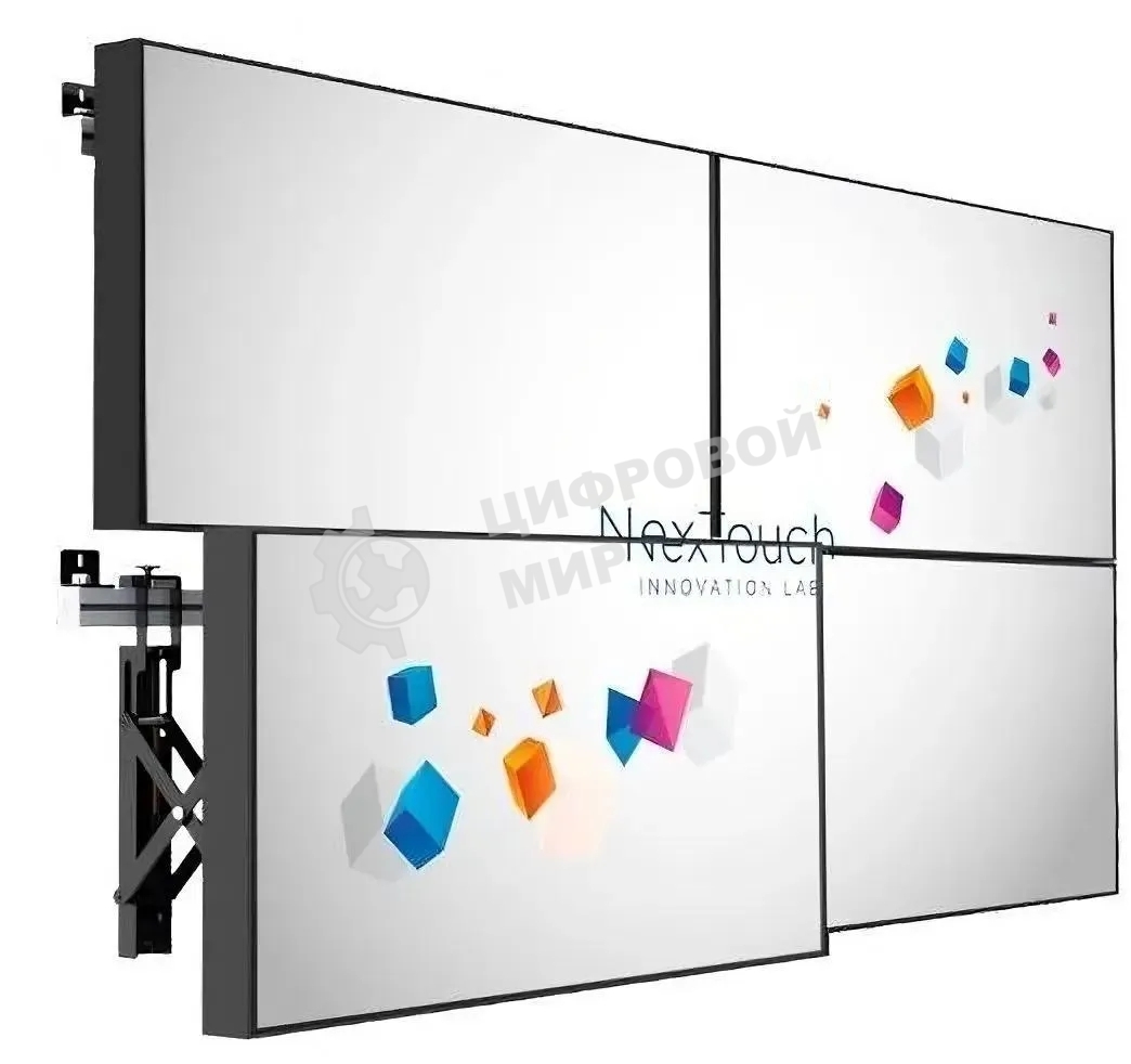 Панель NexTouch NextPanel55W18 черный IPS LED, 55 