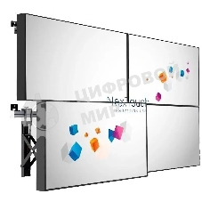 Панель NexTouch NextPanel55W18 черный IPS LED, 55 