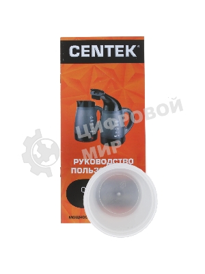 Отпариватель Centek CT-2381 серый/черный, 600 Вт, 15 г/мин, 400 мл