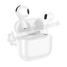Наушники TWS Borofone BW83 белый, вкладыши, Bluetooth, до 4 ч