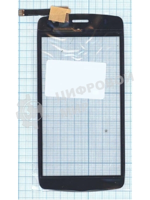 Сенсорное стекло (тачскрин) для DNS S4701, черное
