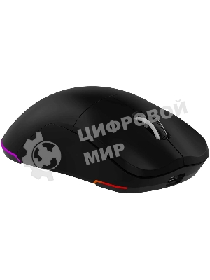 Мышь беспроводная Oklick 900GMW черный, 26000 dpi, радиоканал, Bluetooth, USB, кнопки - 6