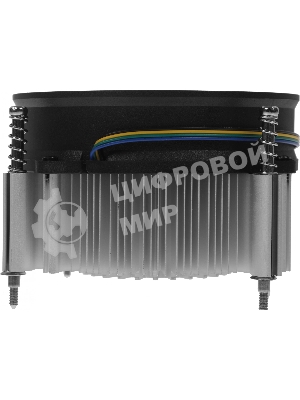 Кулер для процессора Digma D-CPC110-PWM3 черный, 90 мм, алюминий/медь, 2800 об/мин, 25 дБ, 4 pin, 110 Вт, 60 мм