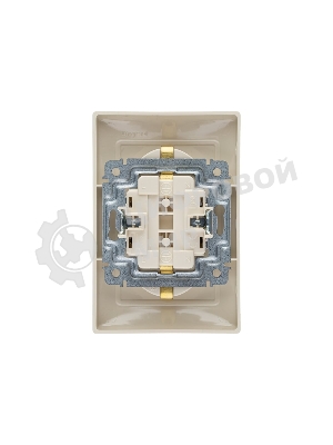 Электроустановочные изделия Legrand Legrand 774370 Розетка двойная (моноблок) Valena с заземлением (слоновая кость)