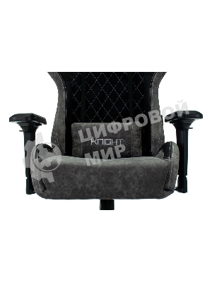 Кресло Бюрократ VIKING 7 KNIGHT B FABRIC черный, ткань, 120 кг, механизм качания
