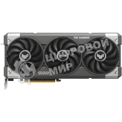 Видеокарта Asus TUF Gaming GeForce RTX 5060 OC, NVIDIA RTX 5060, 8Gb, GDDR7, 128 bit, PCI-E 5.0, HDMIx1, DPx3, HDCP, 2677 MHz